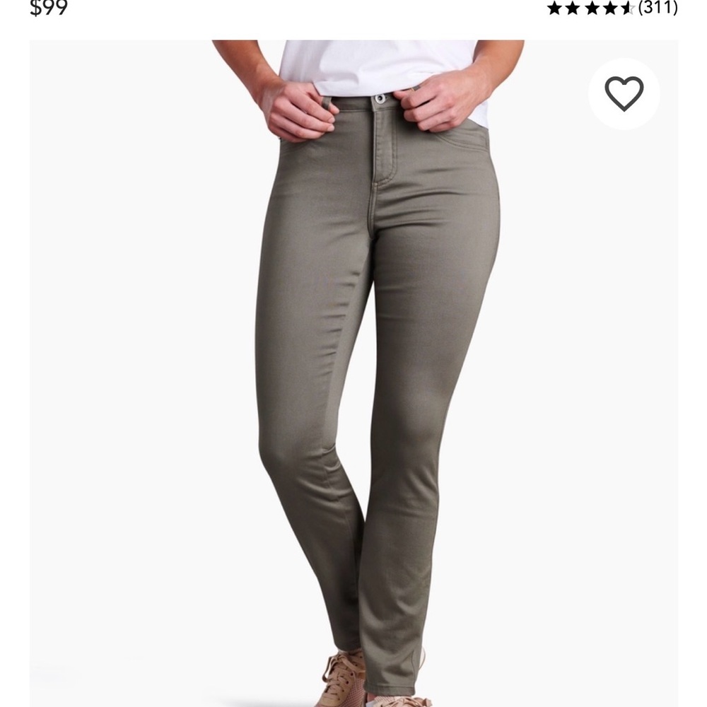 Kuhl Kontour Skinny, 6L, Sage, Like new condition, Style Number: 6373